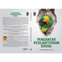 PENGANTAR KESEJAHTERAAN SOSIAL